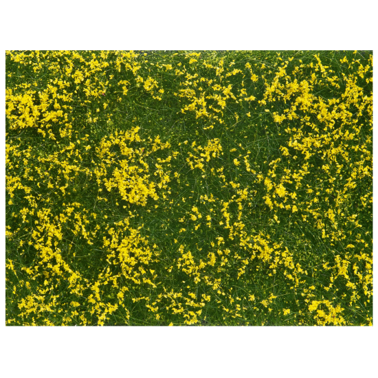 Noch 07255 , Segment krajobrazu - łąka z żółtymi kwiatami  , 12 x 18 cm